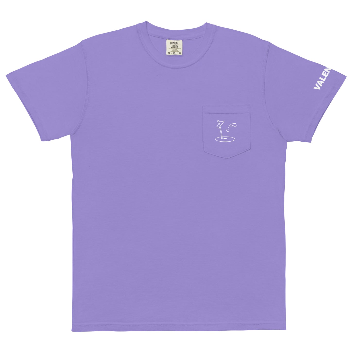 Unisex garment-dyed pocket t-shirt