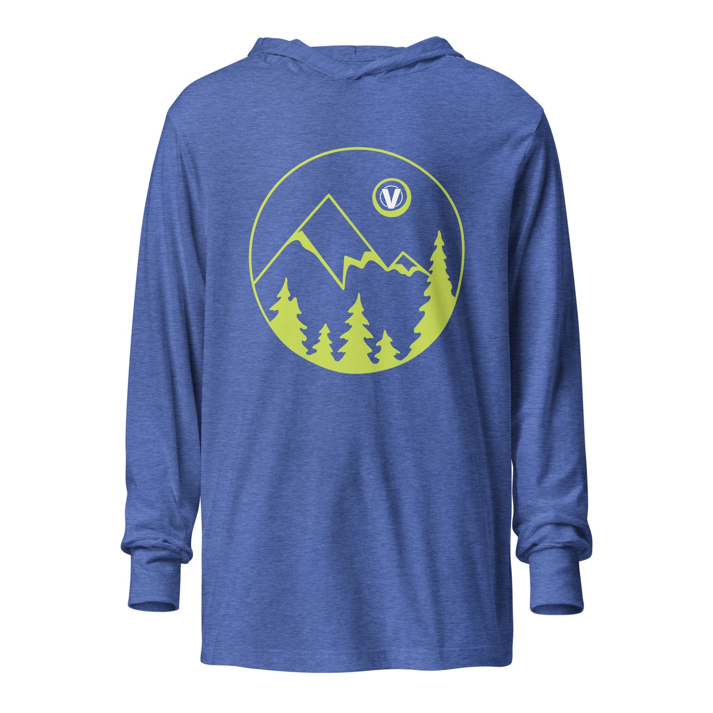 Hooded long-sleeve tee