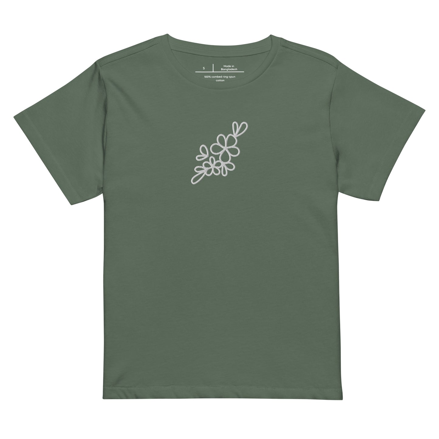 Women’s high-waisted t-shirt